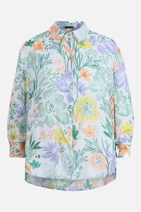 Printed Shirt, Floral Motif