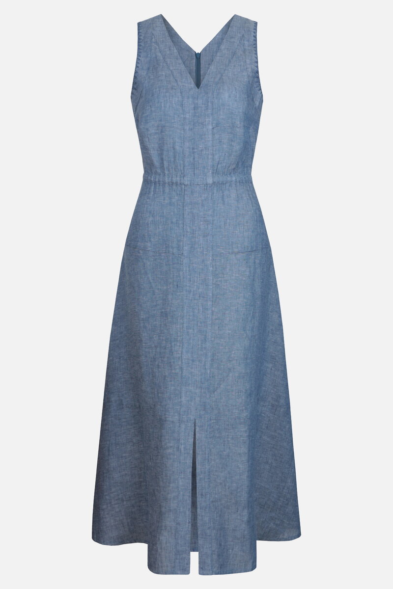 Sleeveless Linen Dress