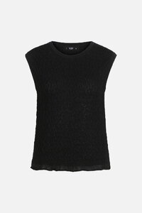 Sleeveless Pullover, Structure Pattern