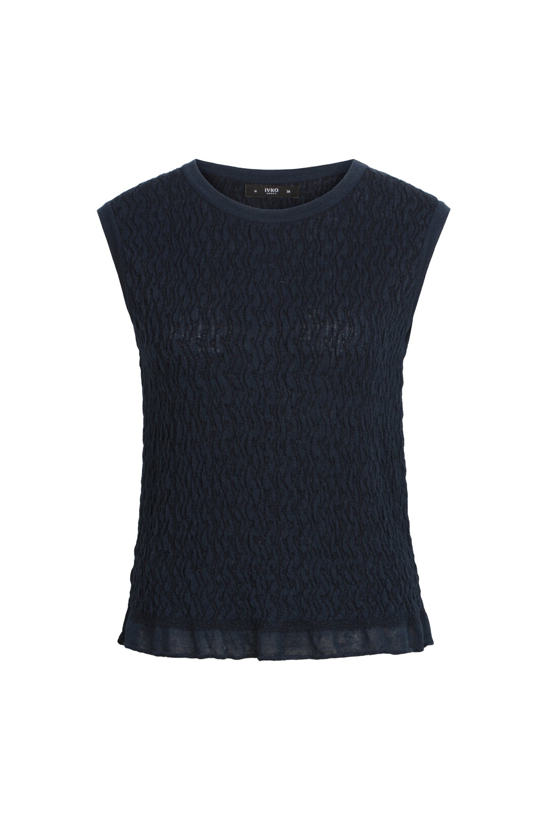 Sleeveless Pullover, Structure Pattern