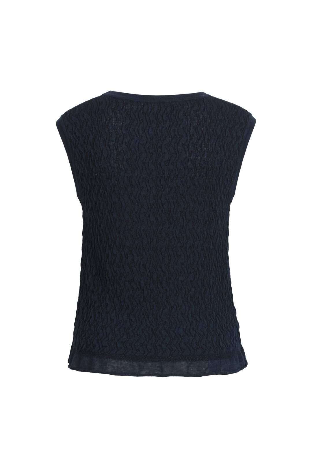 Sleeveless Pullover, Structure Pattern