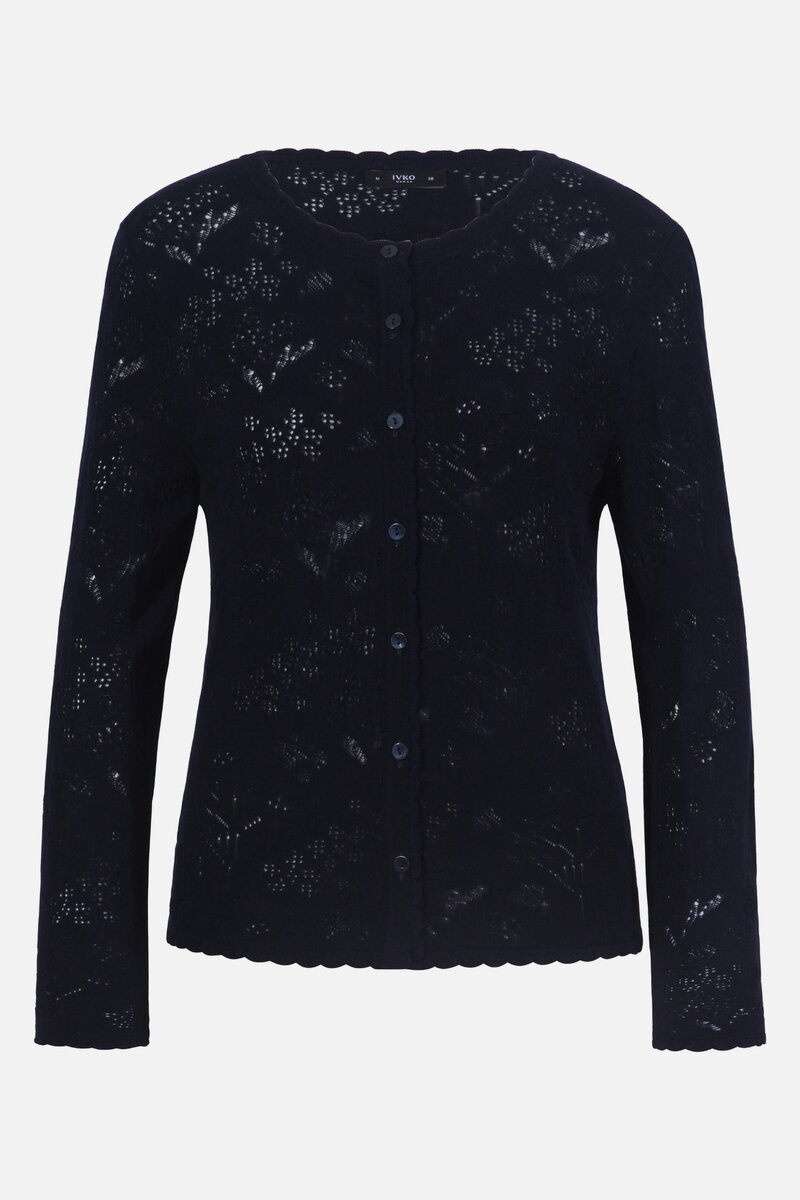 Cardigan O-Neck, Structure Pattern