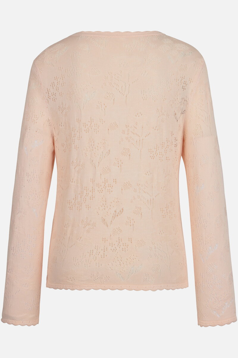 Cardigan O-Neck, Structure Pattern