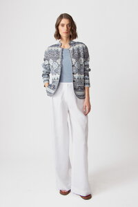 Jacquard Jacket, Morocco Pattern