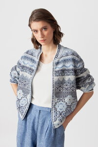 Bomber Jacket, Morocco Pattern