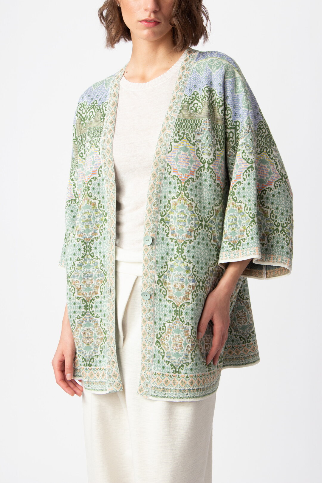 Long Cardigan, Morocco Pattern