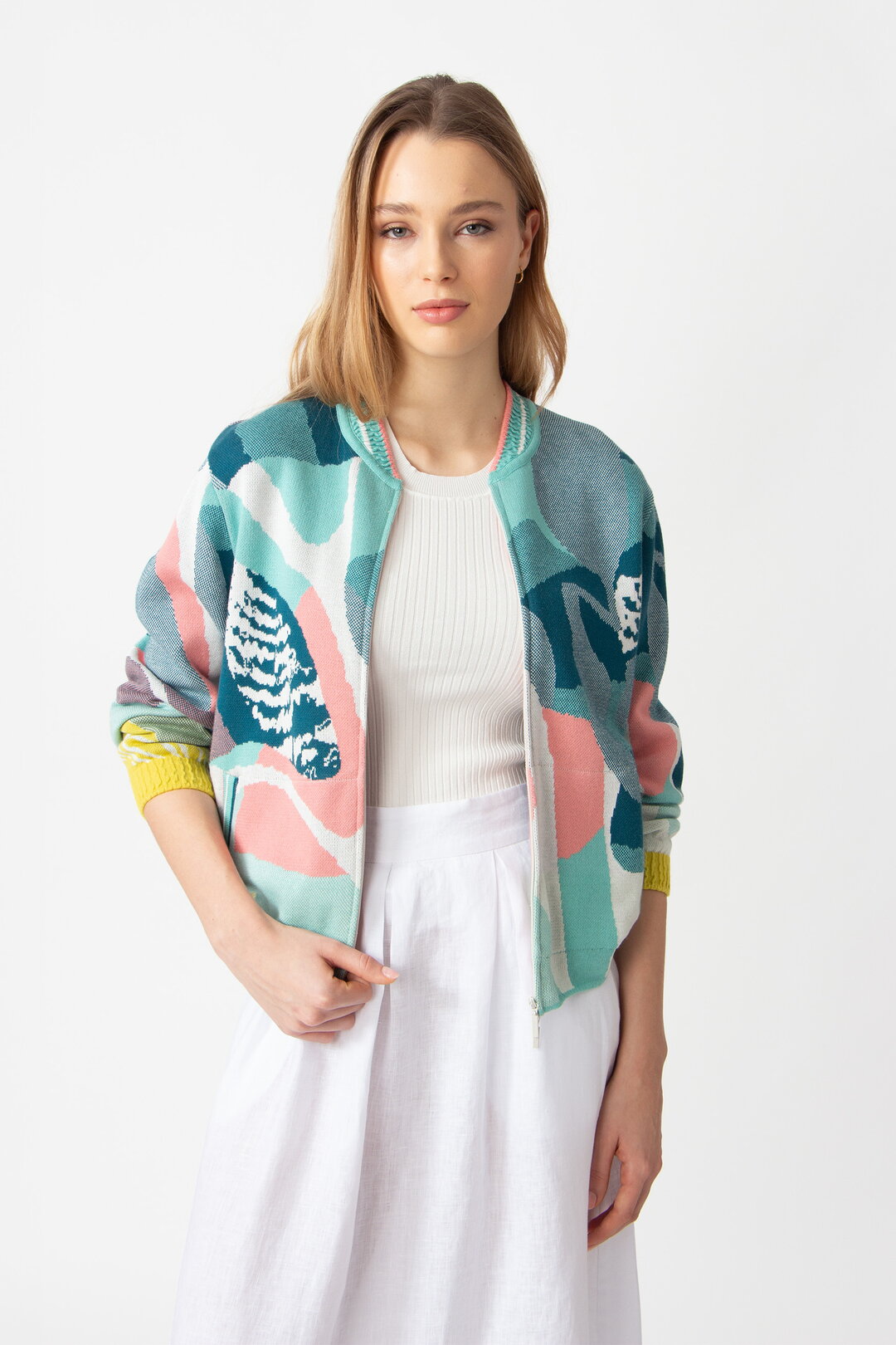 Bomberjacke, Maximalist Tropics Motiv