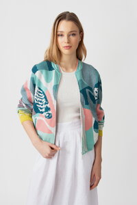 Bomber Jacket, Maximalists Tropics Pattern