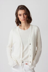 Cardigan V-Neck, Structure Pattern