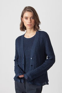 Cardigan V-Neck, Structure Pattern