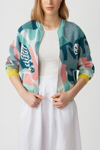 Bomber Jacket, Maximalists Tropics Pattern