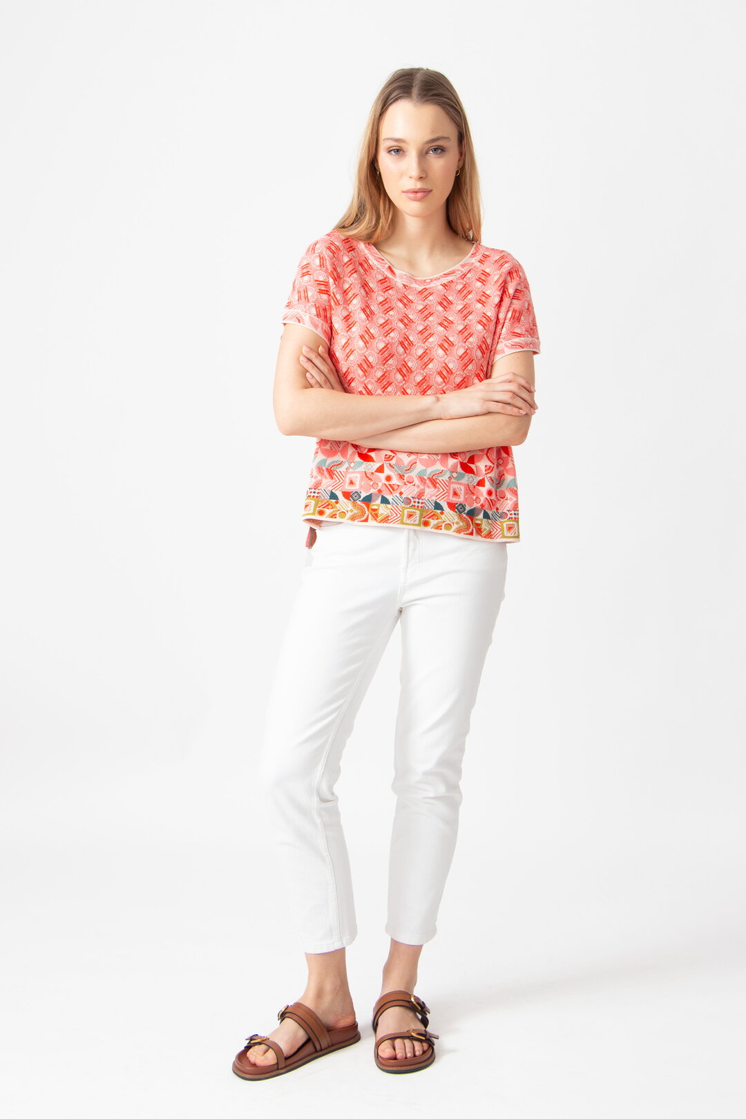 Sleeveless Pullover, Mix&Match Pattern