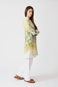 Jacquard Coat, Terrain Pattern
