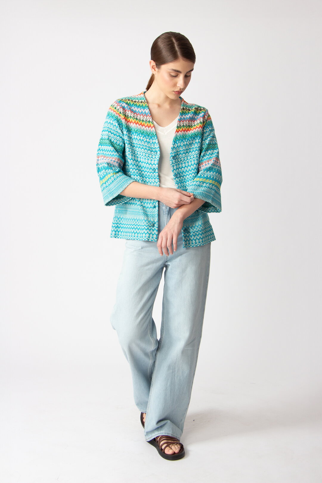Cardigan, Retro Crochet Pattern