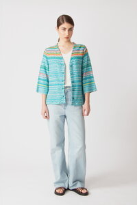 Cardigan, Retro Crochet Pattern