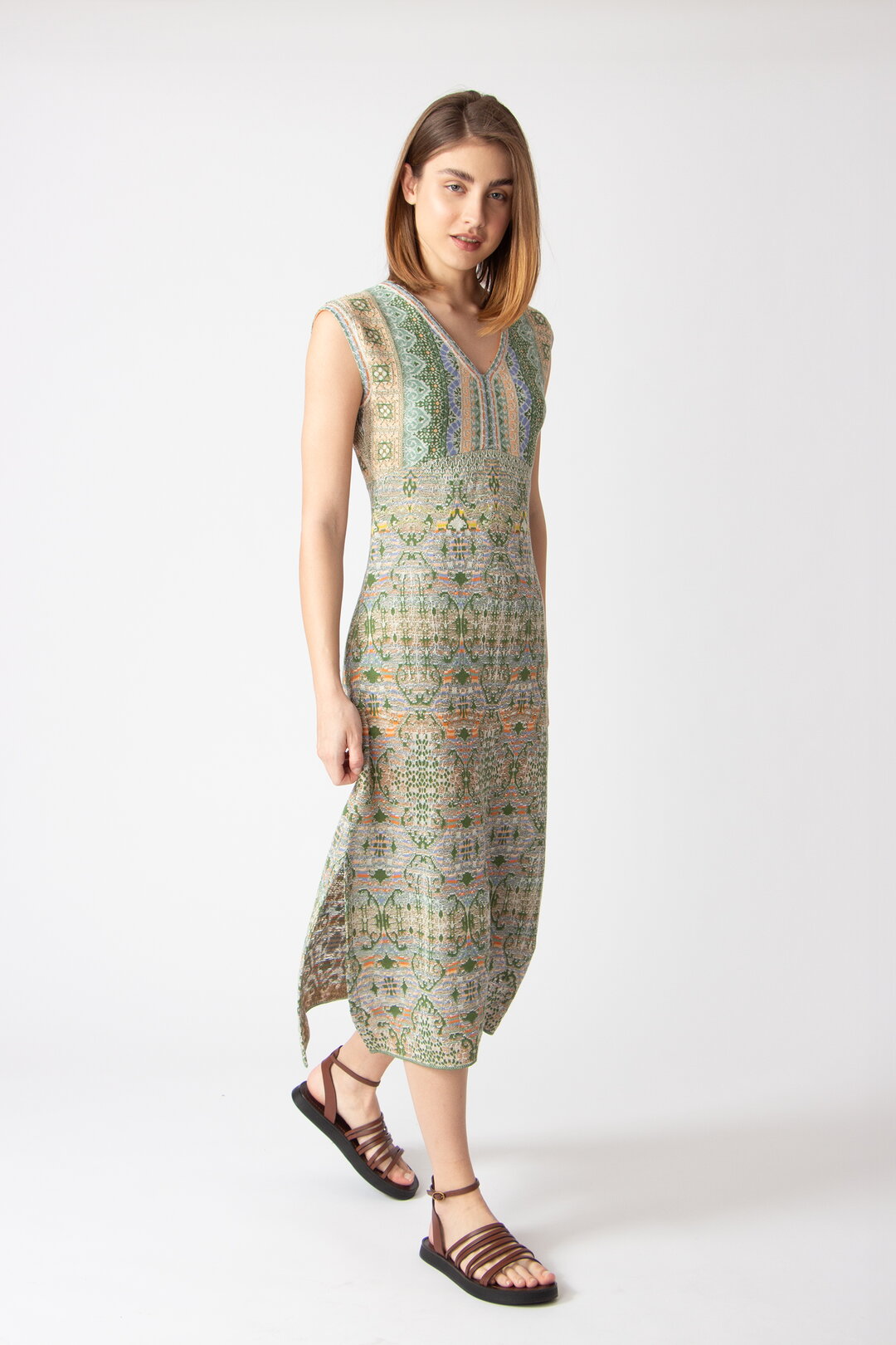 Ärmelloses Kleid, Marokko Motiv