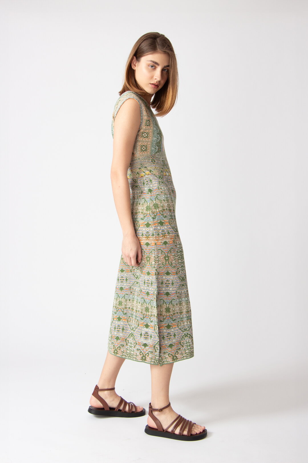 Ärmelloses Kleid, Marokko Motiv