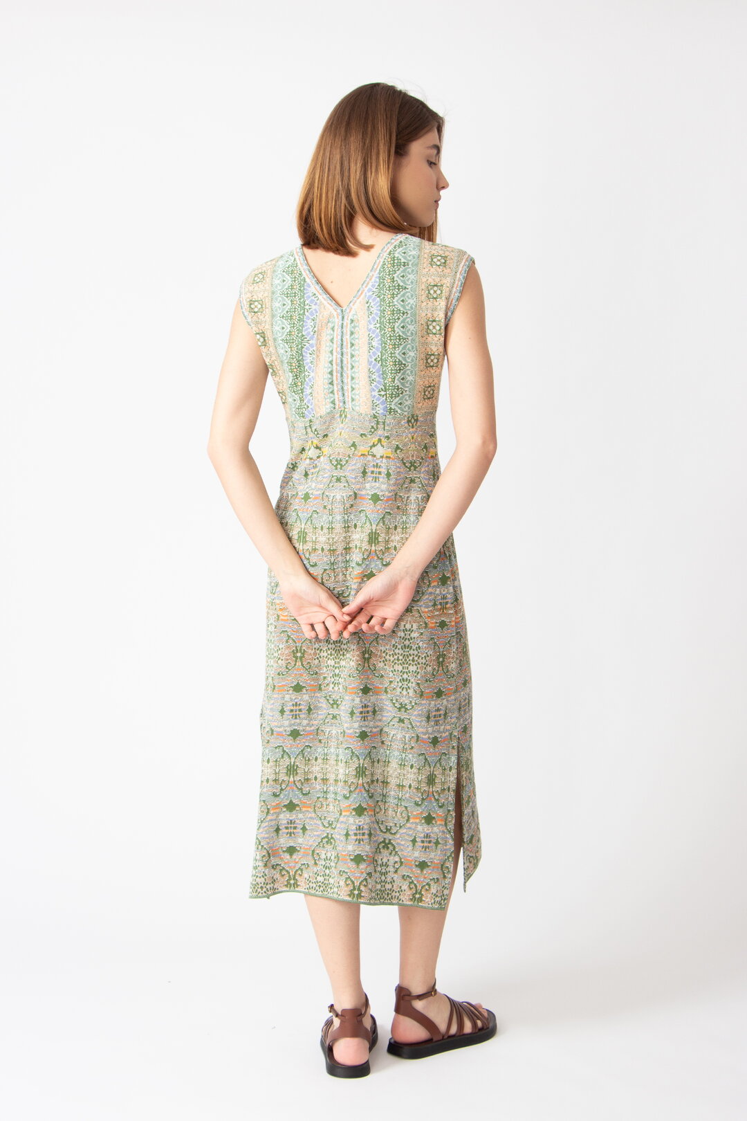 Ärmelloses Kleid, Marokko Motiv