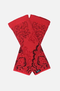 Jacquard-Pulswärmer, Ornament Muster