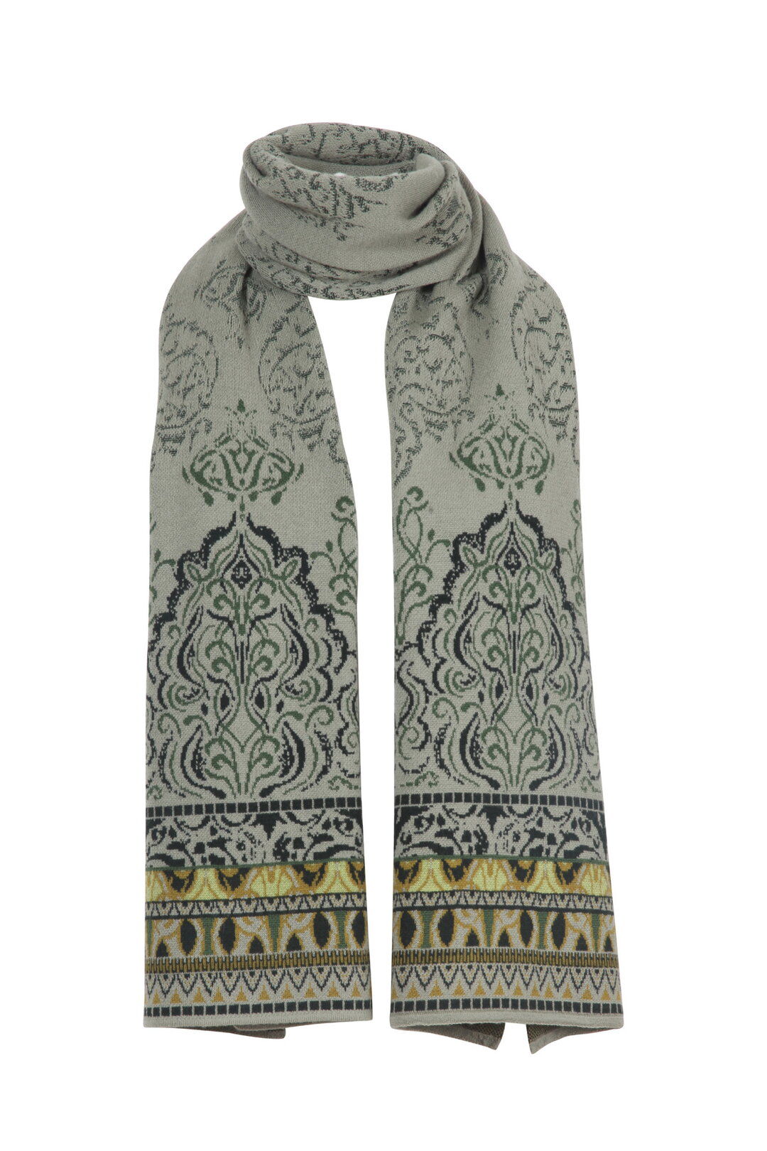 Jacquard Schal, Ornament Muster