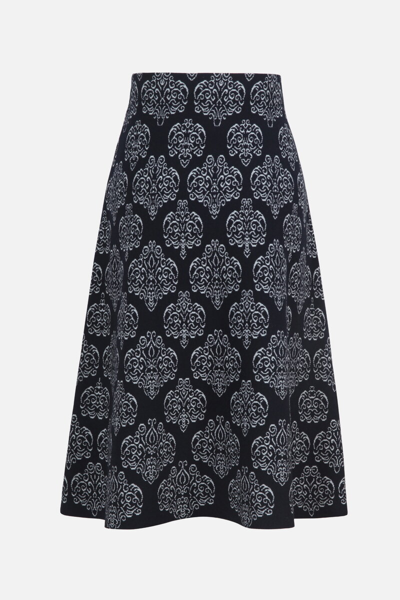 Jacquard-Rock, Ornament Muster
