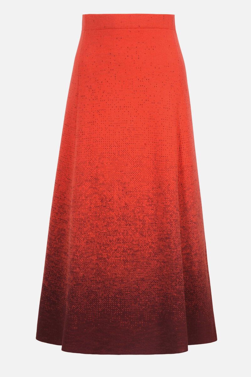 Long Skirt, Murmuration Pattern