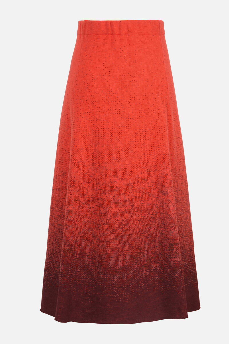 Long Skirt, Murmuration Pattern