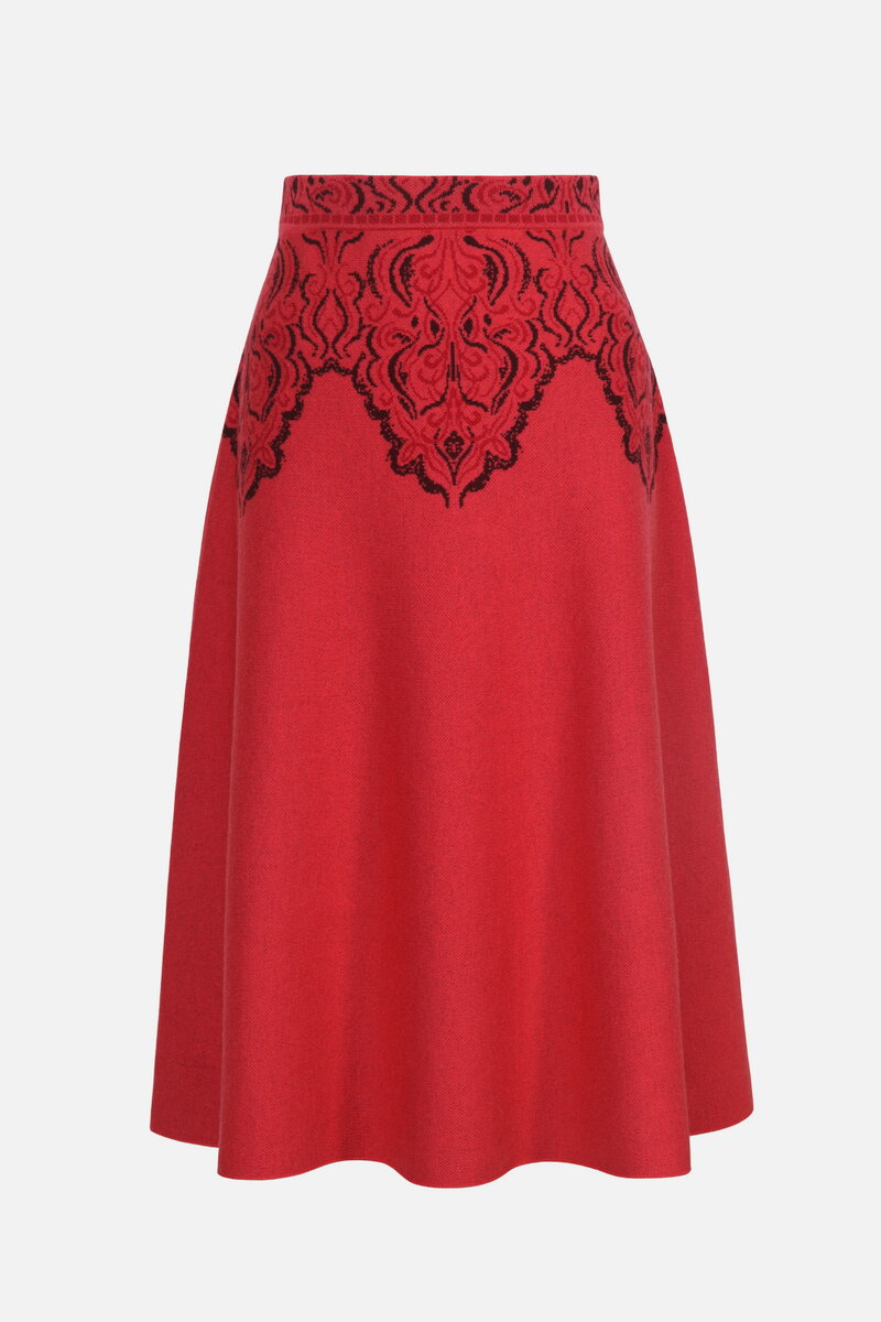 Jacquard-Rock, Ornament Muster