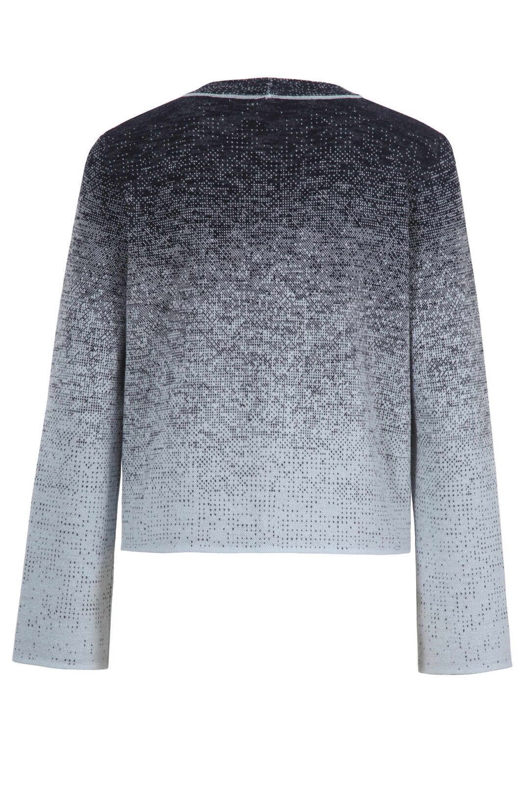 Jacquard-Strickjacke, Murmurationsmuster
