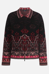 Jacquard-Jacke, Ornament Muster