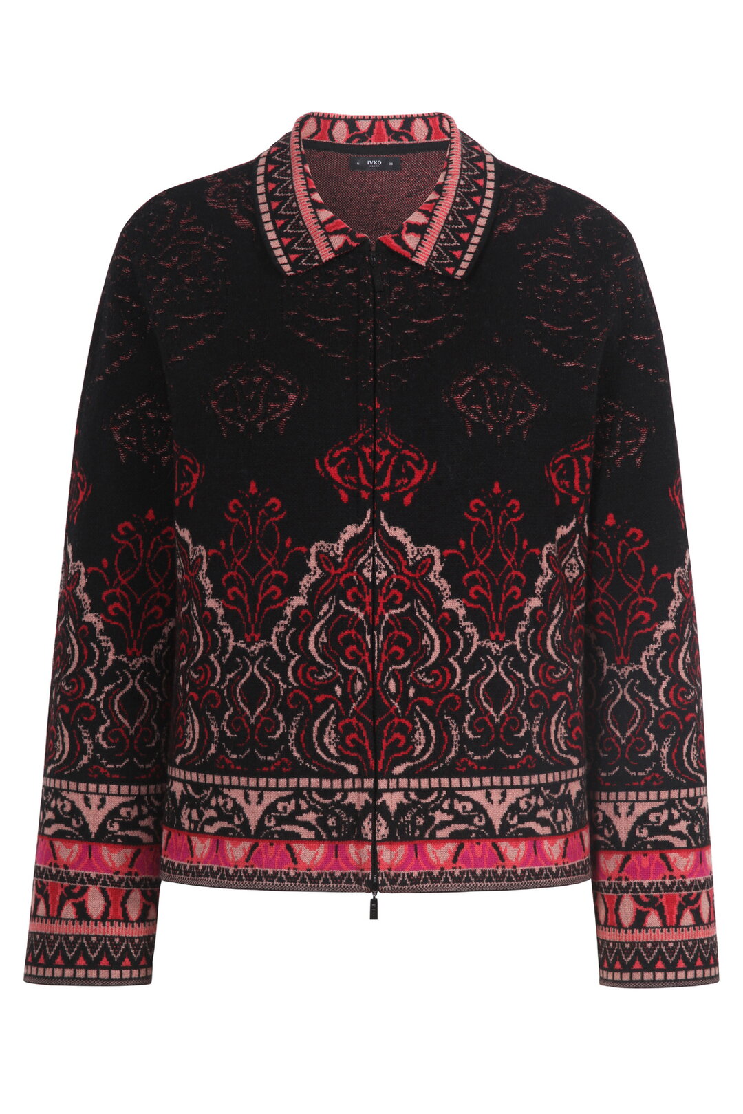 Jacquard Jacket, Ornament Pattern