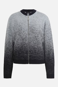 Jacke mit Reißverschluss, Murmurationsmuster