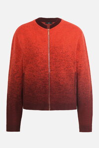Jacke mit Reißverschluss, Murmurationsmuster