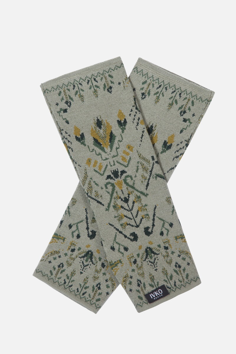 Wrist Warmers, Kilim Pattern