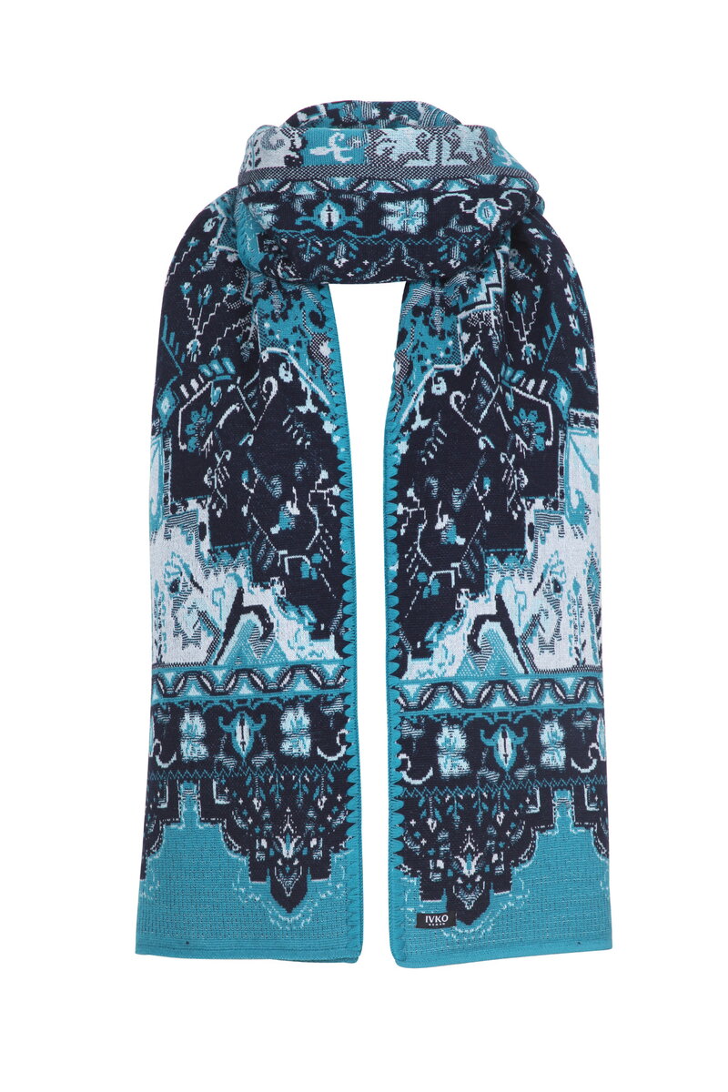 Scarf, Kilim Pattern