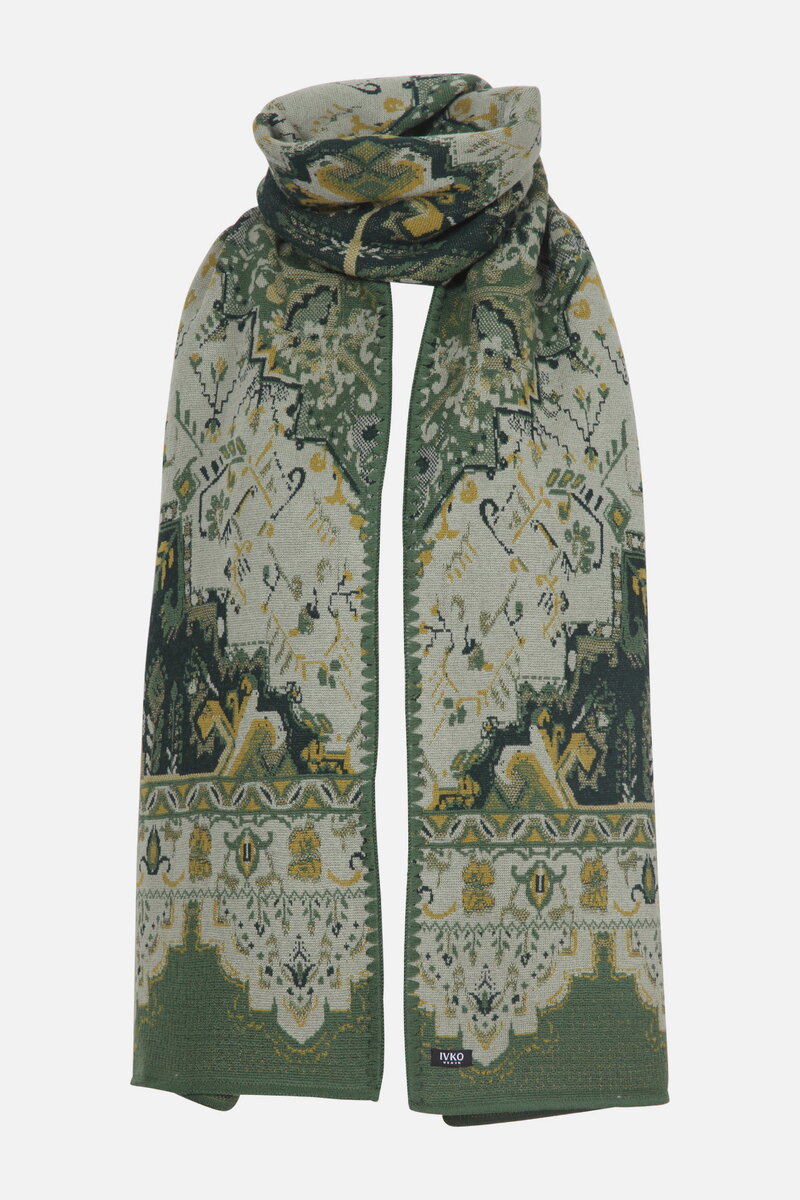 Scarf, Kilim Pattern