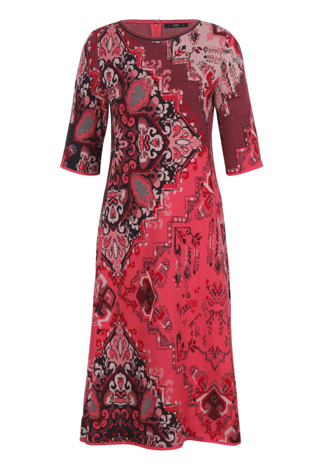 Jacquard Dress, Kilim Pattern