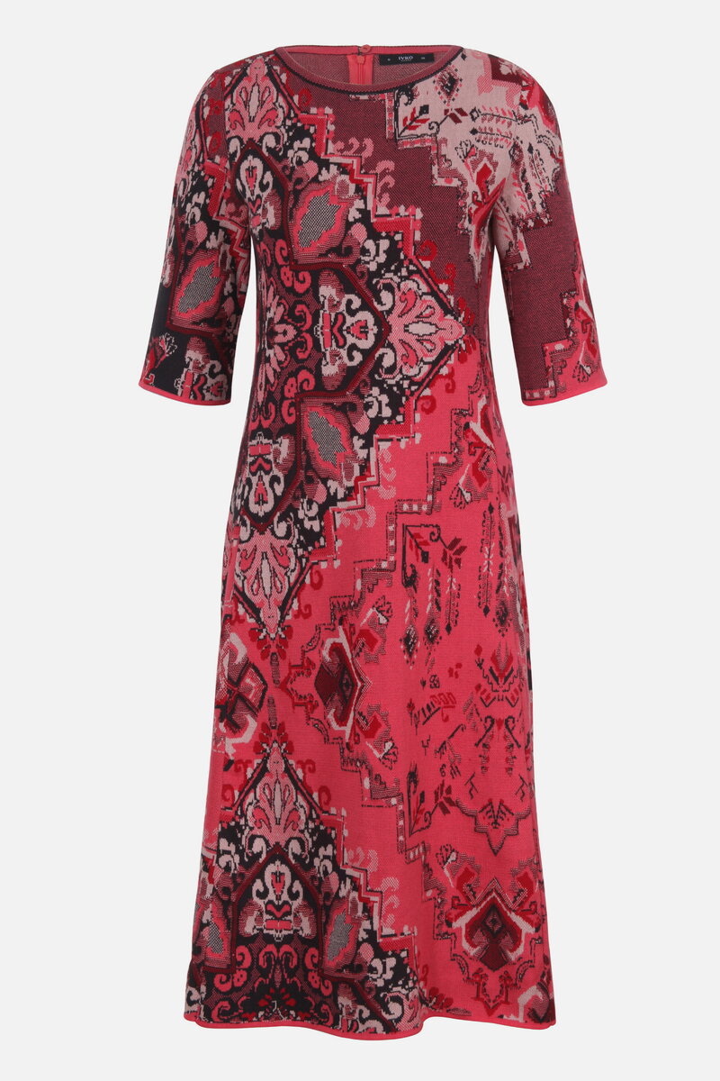 Jacquard Dress, Kilim Pattern