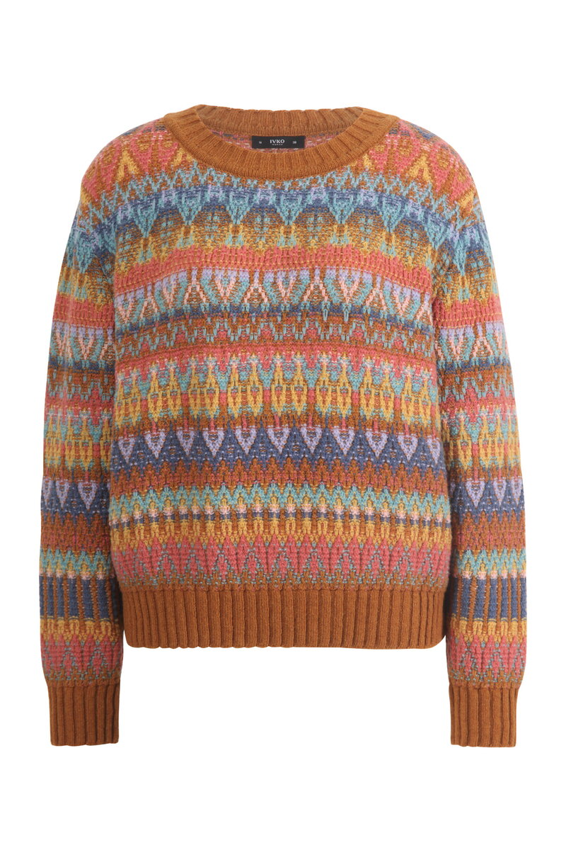 O-Neck Pullover, Re-Dandy Pattern