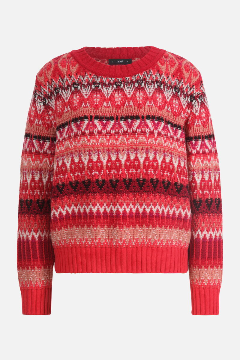 O-Neck Pullover, Re-Dandy Pattern