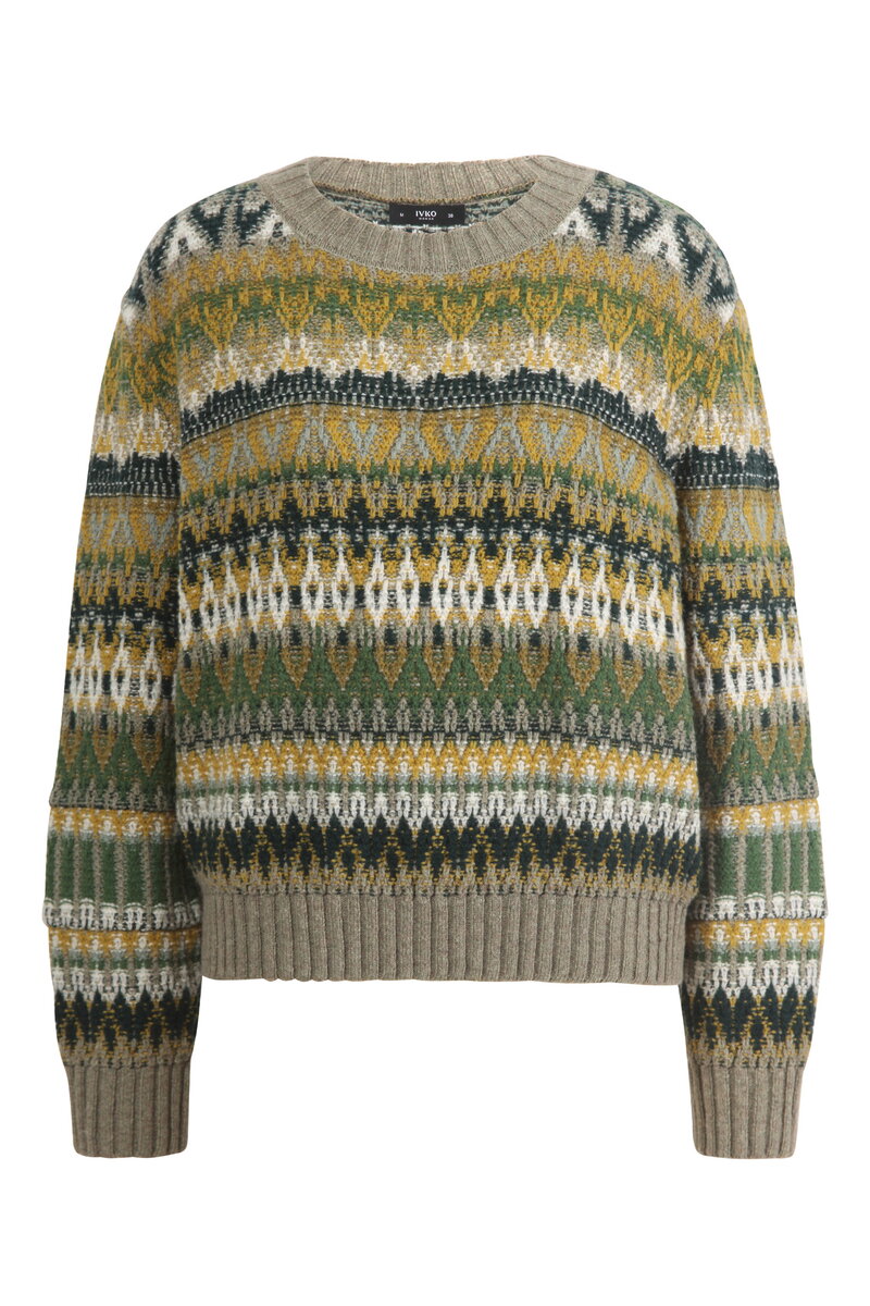O-Neck Pullover, Re-Dandy Pattern