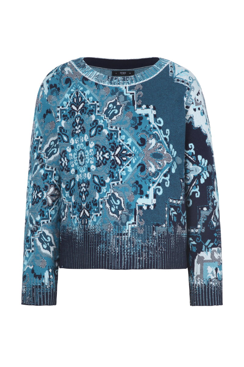 Pullover, Kelim Muster