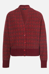 Jacquard-Strickjacke, Re-Dandy Muster