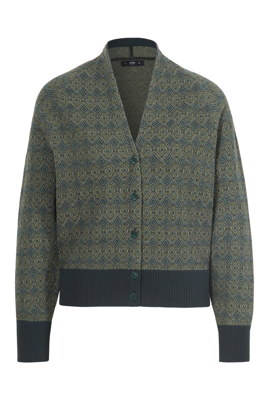 Jacquard Cardigan, Re-Dandy Pattern