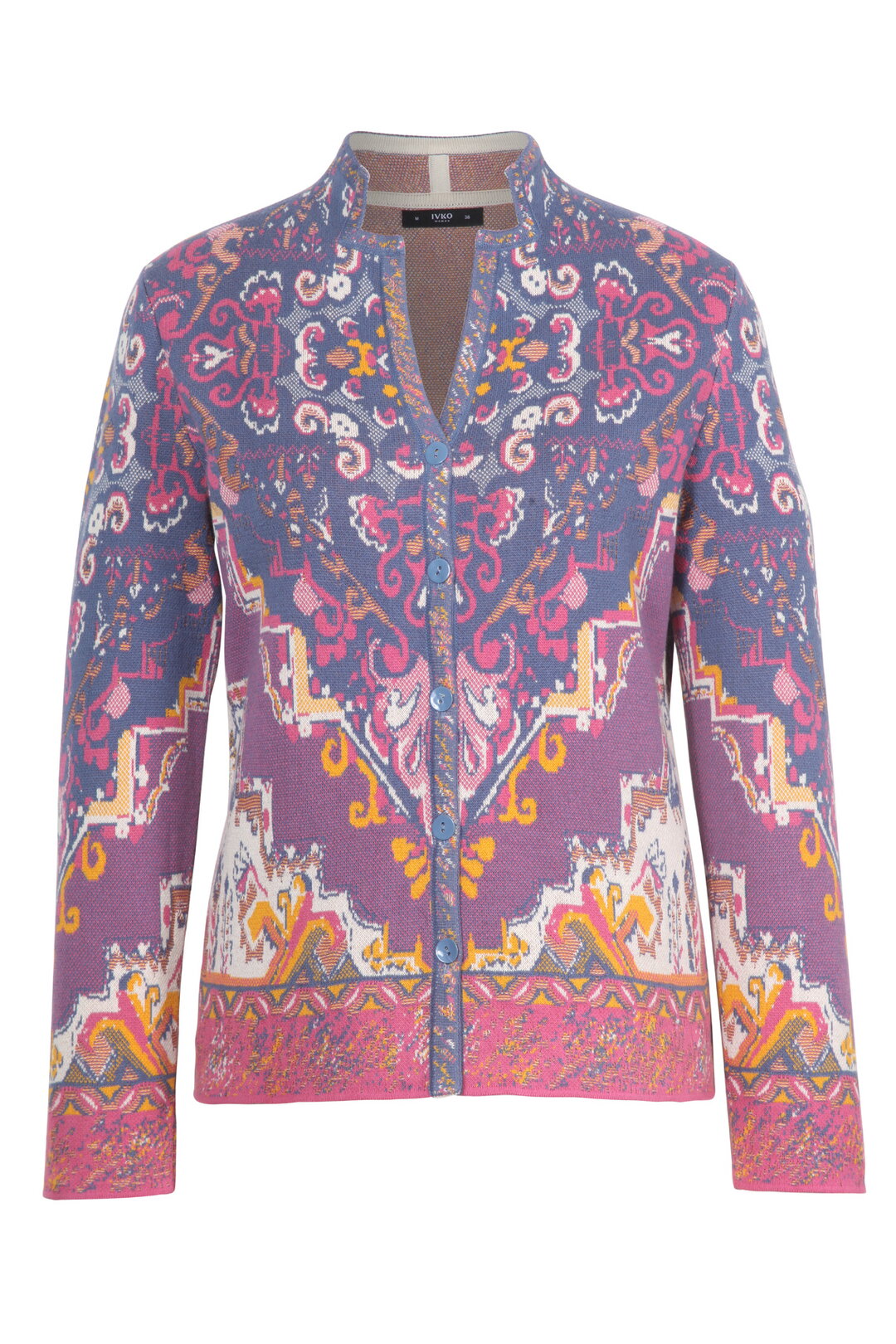 Jacquard-Jacke, Kelim Muster
