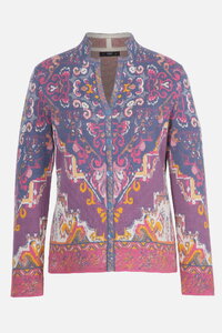 Jacquard-Jacke, Kelim Muster