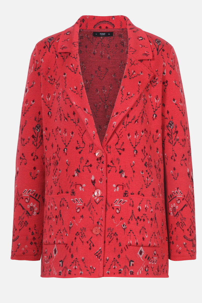 Blazer, Kilim Pattern