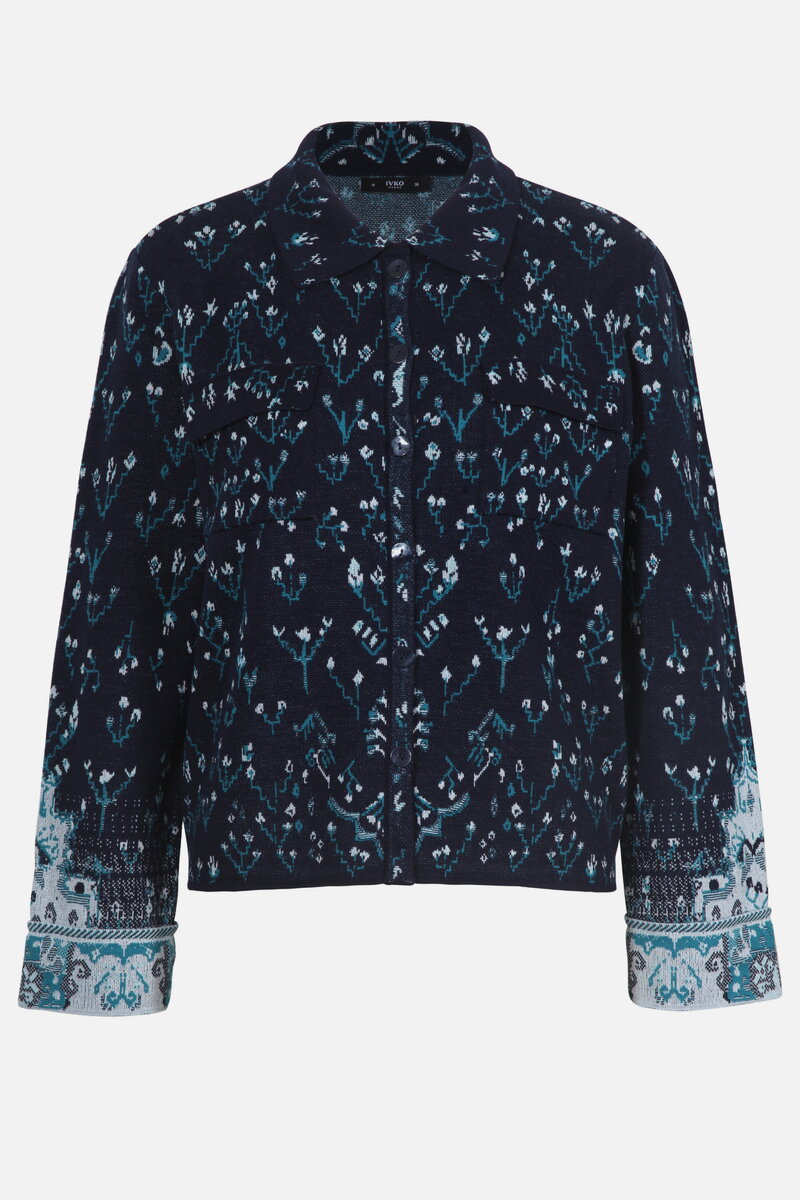 Jacket, Kilim Pattern