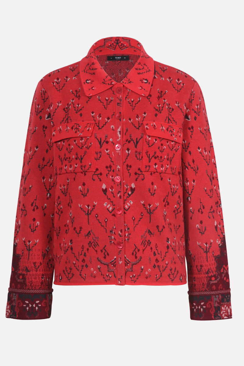 Jacket, Kilim Pattern