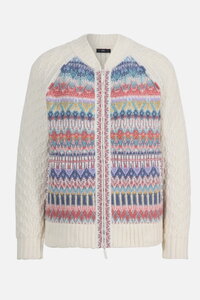 Jacke mit Reißverschluss, Re-Dandy Muster